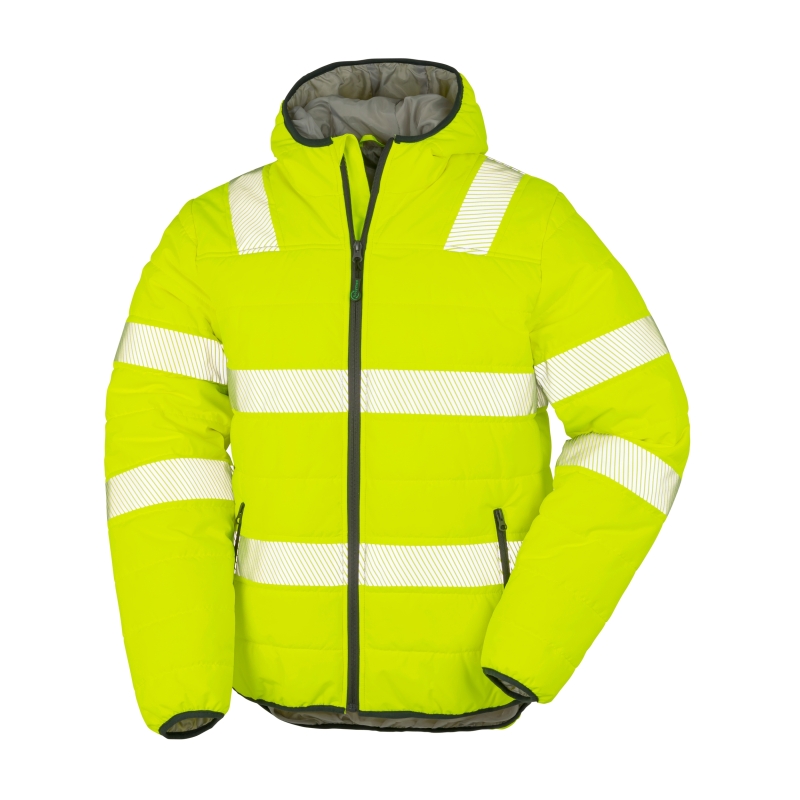 Veste de sécurité recyclée ripstop padded