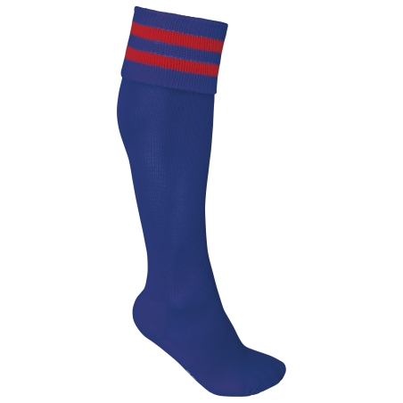 Chaussettes de sport rayées unisexe