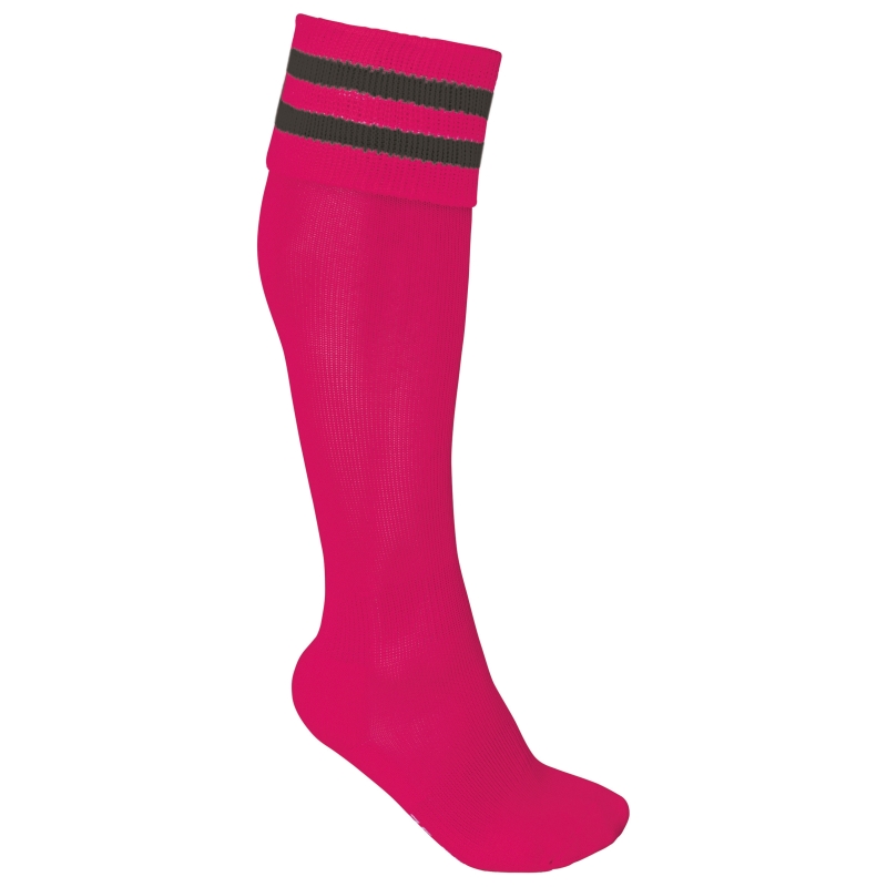 Chaussettes de sport rayées unisexe