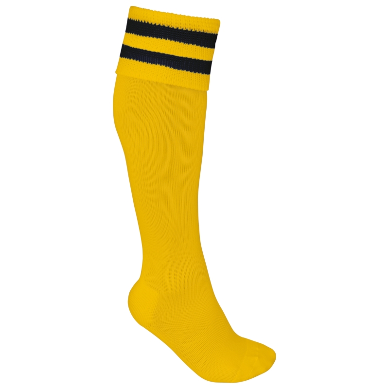 Chaussettes de sport rayées unisexe