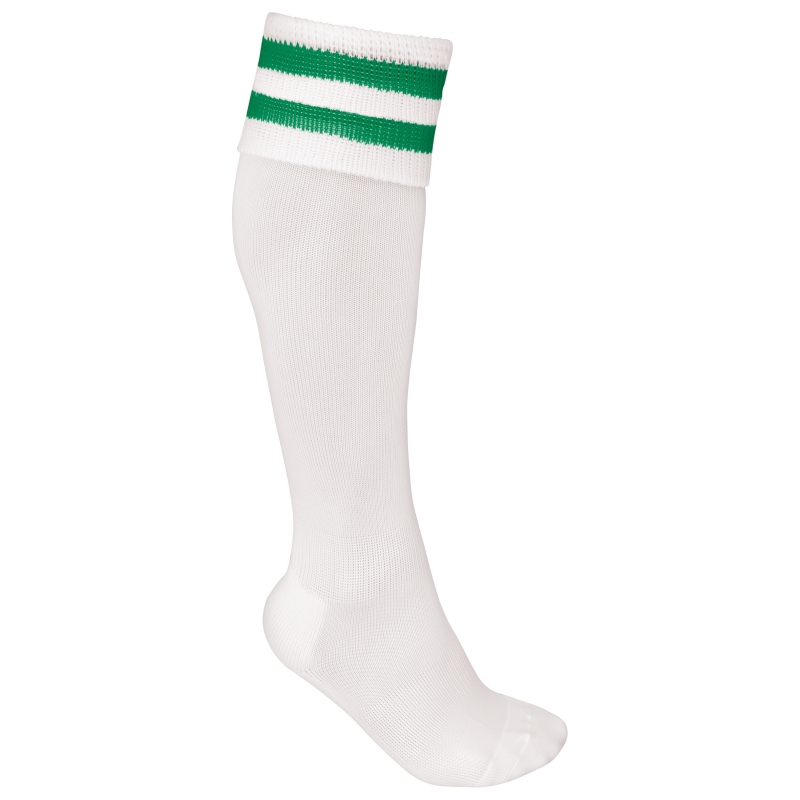 Chaussettes de sport rayées unisexe