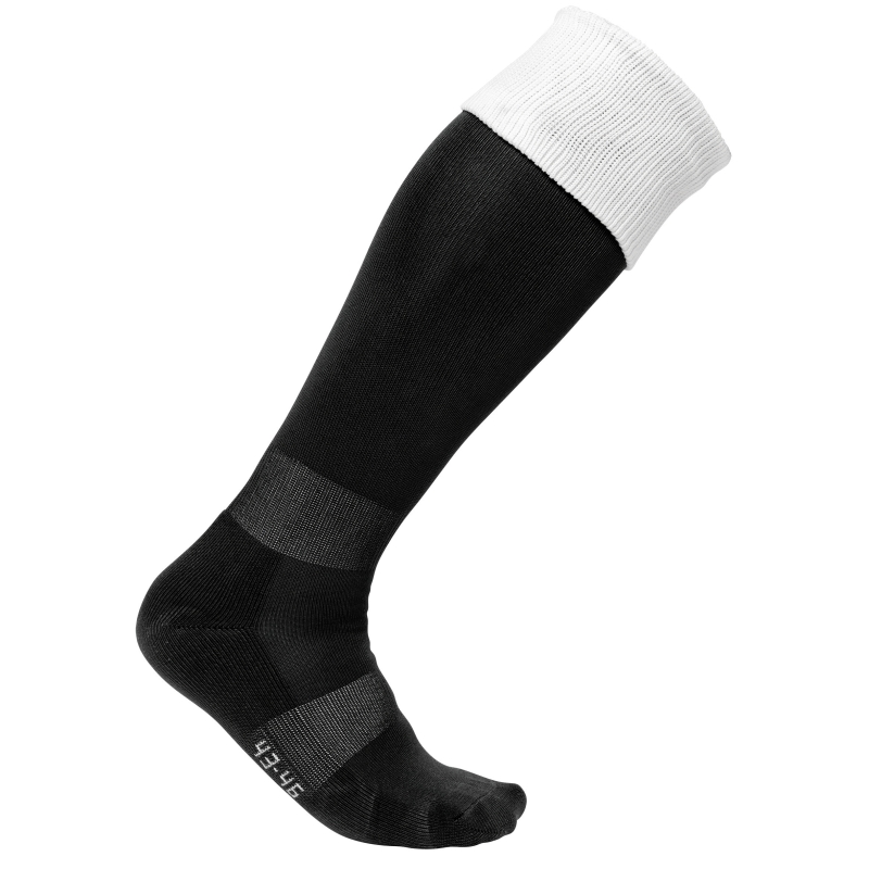 Chaussettes de sport bicolores unisexe