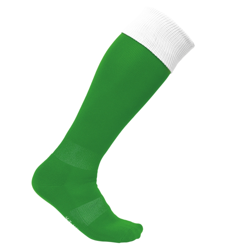 Chaussettes de sport bicolores unisexe