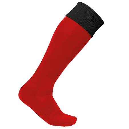 Chaussettes de sport bicolores unisexe