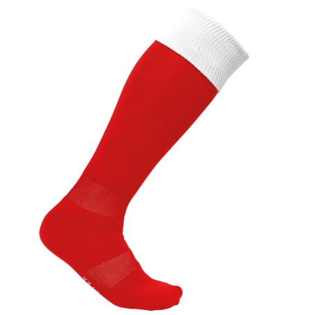 Chaussettes de sport bicolores unisexe