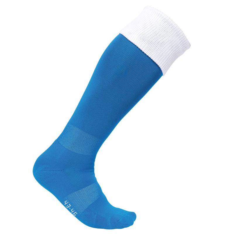 Chaussettes de sport bicolores unisexe