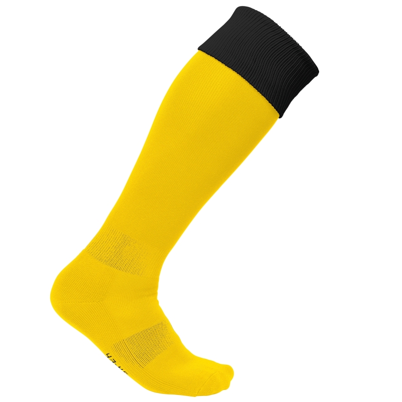 Chaussettes de sport bicolores unisexe