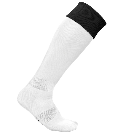 Chaussettes de sport bicolores unisexe