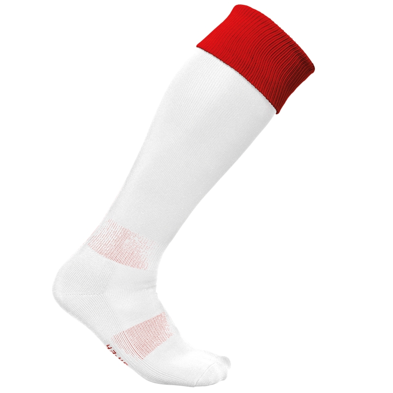 Chaussettes de sport bicolores unisexe