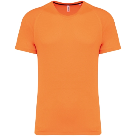 T-shirt de sport à col rond recyclé homme