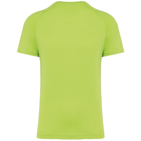 T-shirt de sport à col rond recyclé homme