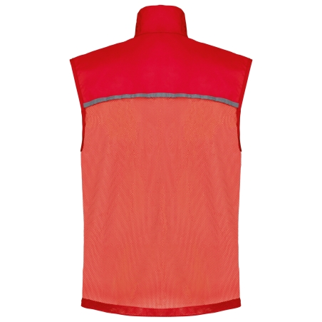 Runner - gilet d'entraînement dos filet unisexe