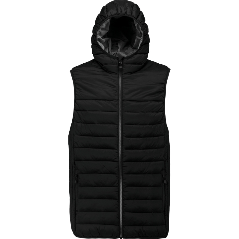 Bodywarmer à capuche