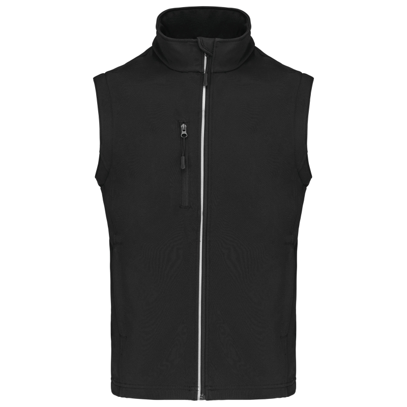 Veste softshell sport manches amovibles unisexe