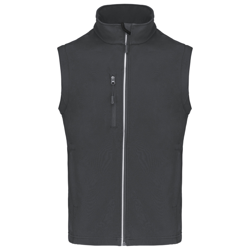 Veste softshell sport manches amovibles unisexe