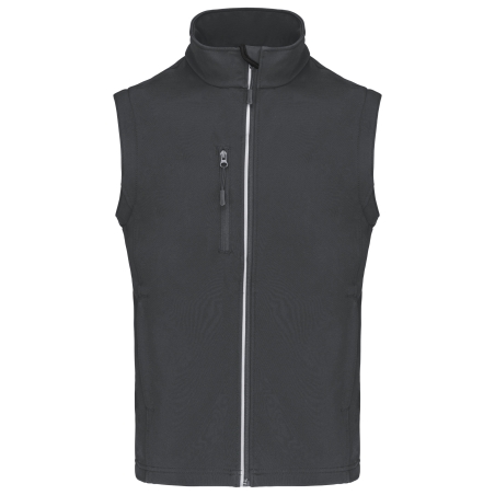 Veste softshell sport manches amovibles unisexe