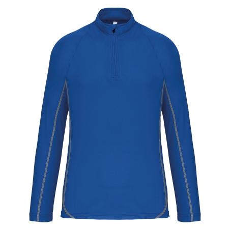 Haut de sport manches longues ¼ zip homme