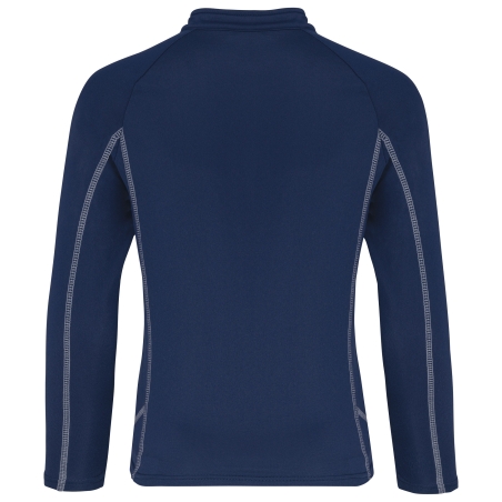 Haut de sport manches longues ¼ zip enfant