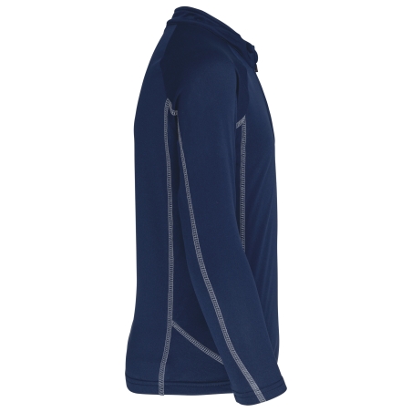 Haut de sport manches longues ¼ zip enfant