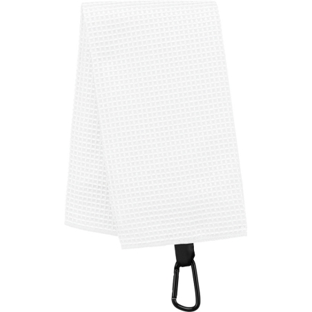 Serviette de golf nid d'abeille