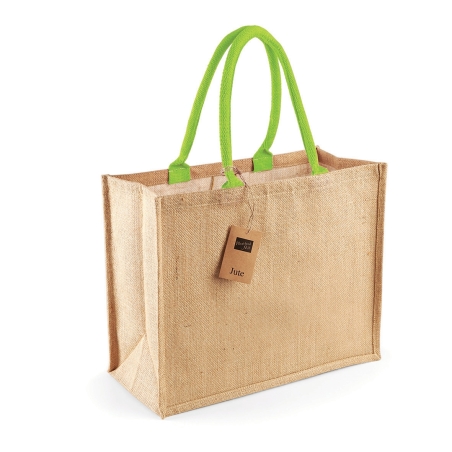 Sac shopping classique en jute