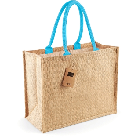 Sac shopping classique en jute