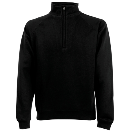 Sweat-shirt col zippé Premium (62-032-0)