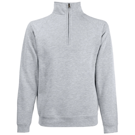 Sweat-shirt col zippé Premium (62-032-0)