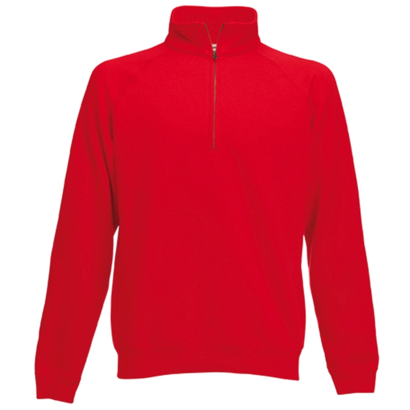 Sweat-shirt col zippé Premium (62-032-0)