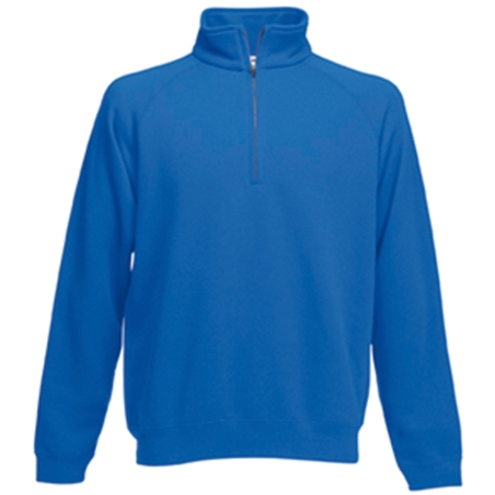 Sweat-shirt col zippé Premium (62-032-0)