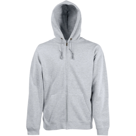 Sweat-shirt homme zippé capuche Premium (62-034-0)