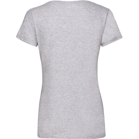 T-shirt femme col v Valueweight (61-398-0)