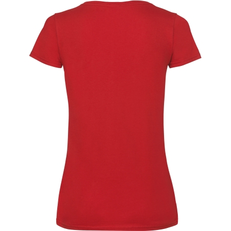 T-shirt femme col v Valueweight (61-398-0)