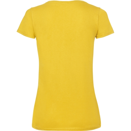 T-shirt femme col v Valueweight (61-398-0)