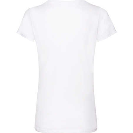 T-shirt femme col v Valueweight (61-398-0)