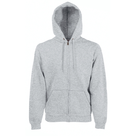 Sweat-shirt homme zippé capuche Classic (62-062-0)