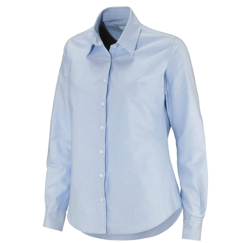 Chemise Oxford Femme Certifié Gots