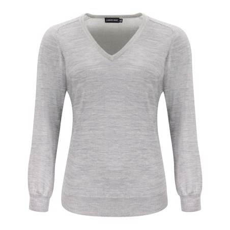 Merino V Pull-Over Femmes