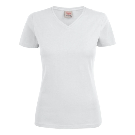 Heavy V-neck T-Shirt Femmes