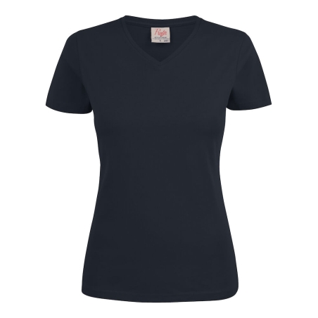 Heavy V-neck T-Shirt Femmes