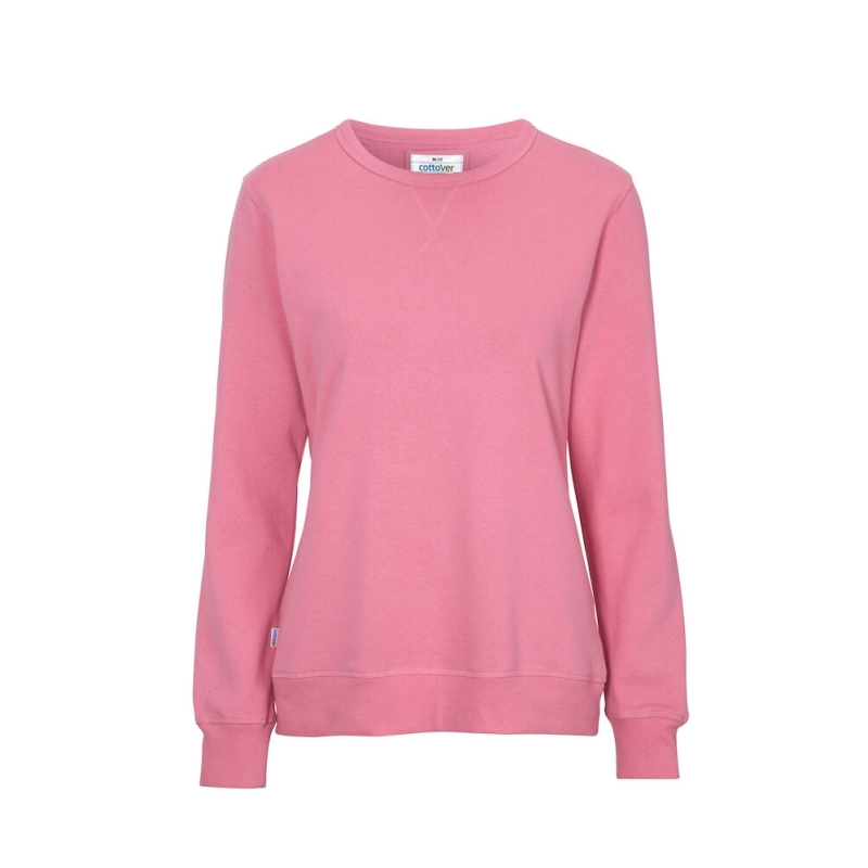 SWEATSHIRT COL ROND FEMME - CERTIFIÉ GOTS