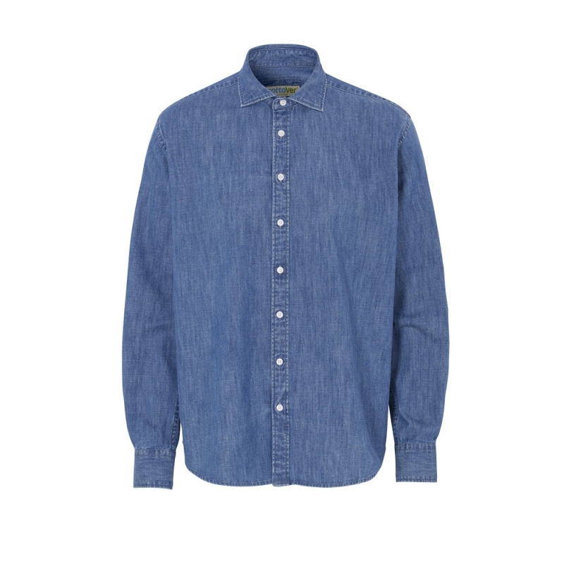 CHEMISE DENIM CONFORT HOMME - CERTIFIÉ GOTS