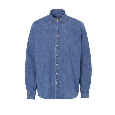 CHEMISE DENIM CONFORT HOMME - CERTIFIÉ GOTS