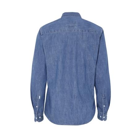 CHEMISE DENIM SLIM FIT HOMME - CERTIFIÉ GOTS