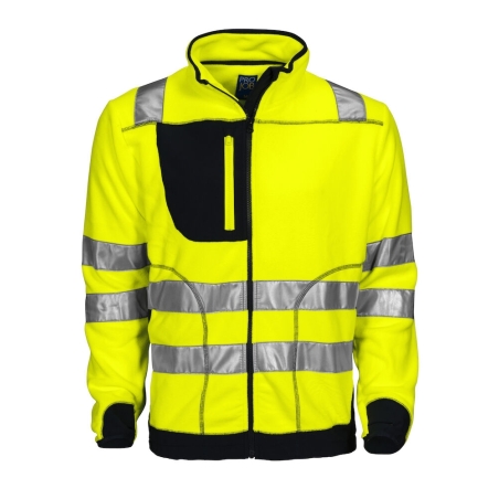 6303 VESTE POLAIRE HV - EN ISO 20471 CLASSE 3/2