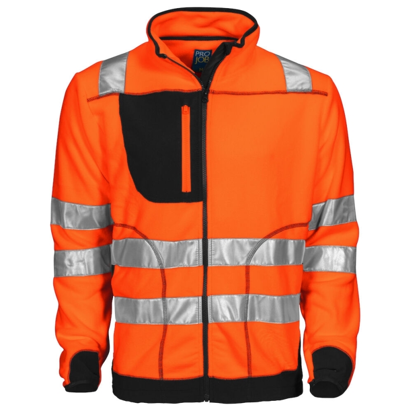 6303 VESTE POLAIRE HV - EN ISO 20471 CLASSE 3/2