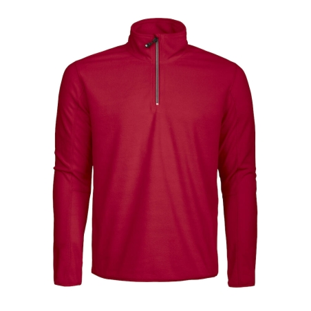 MELTON HALF ZIP