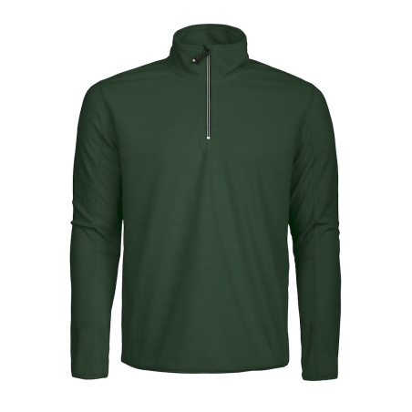 MELTON HALF ZIP