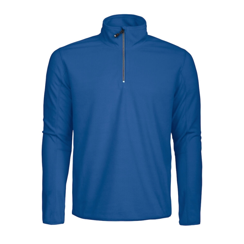 MELTON HALF ZIP