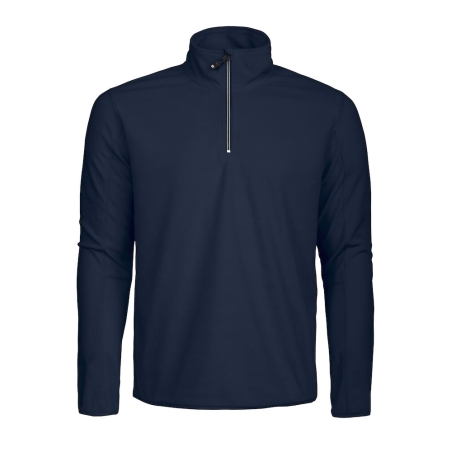 MELTON HALF ZIP